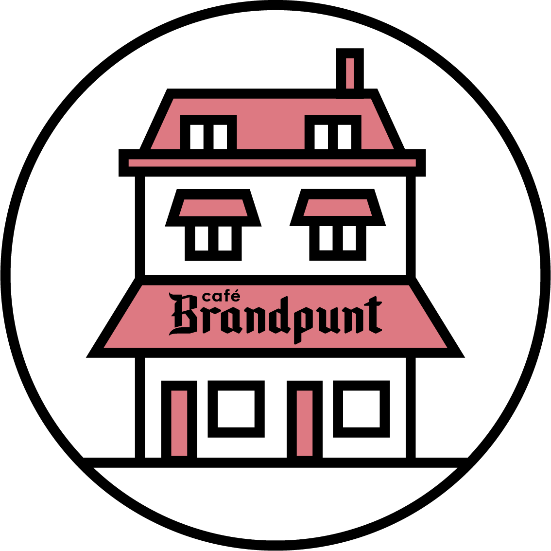 Logo van Café Brandpunt in Tilburg